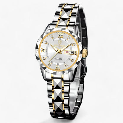 Ivy - Elegante Luxe Quartz Horloge - Perfecte Fusie van Stijl en Functionaliteit