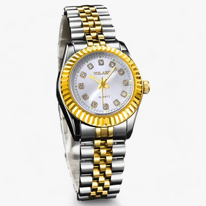 Fay - Elegante Gouden Rond Wristwatch - Uw Stijlvolle en Praktische Must-Have!