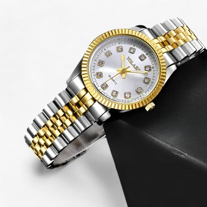 Fay - Elegante Gouden Rond Wristwatch - Uw Stijlvolle en Praktische Must-Have!