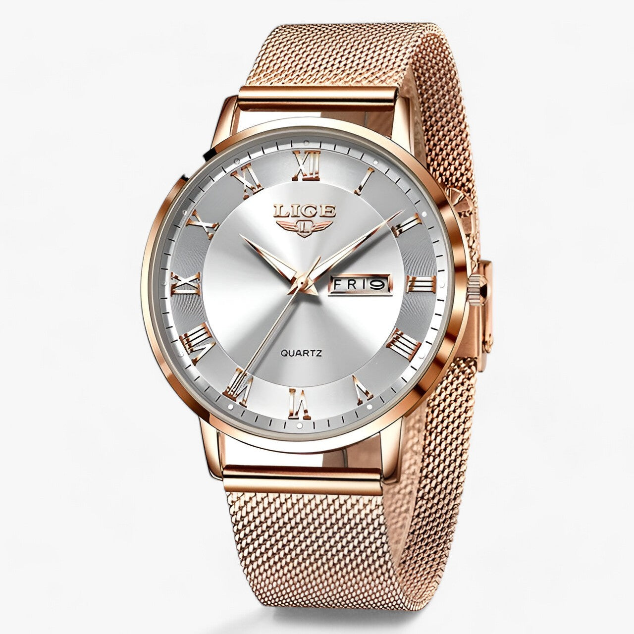 Tessa - Elegante Staal-Mesh Horloge - Stijlvolle Metgezel voor Elke Dag