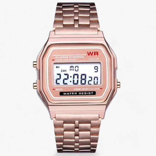 Vera - Elegante Digitale Horloge - Perfecte Tijdmeting voor Elke Gelegenheid