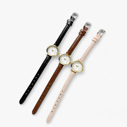 Nora – Elegante Miniaturuhr – Stilvoller Minimalismus für jeden Tag