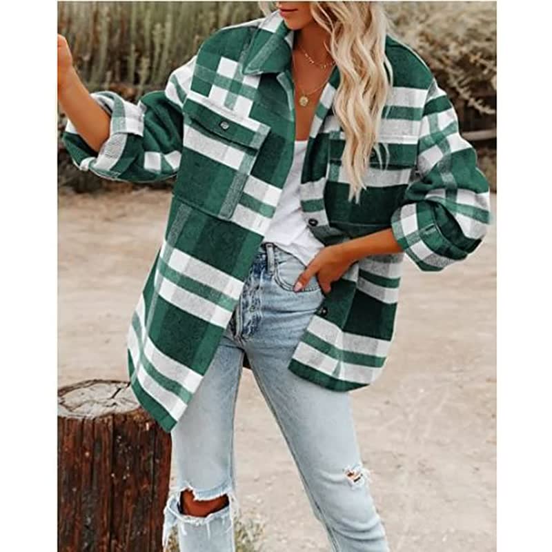 ComfyFlannel: Comfortabele En Unieke Blouse Voor Dames