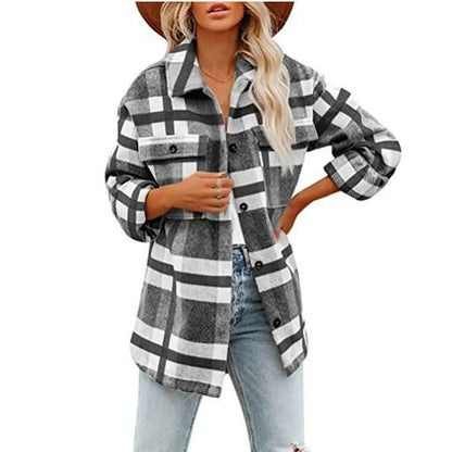 ComfyFlannel: Comfortabele En Unieke Blouse Voor Dames