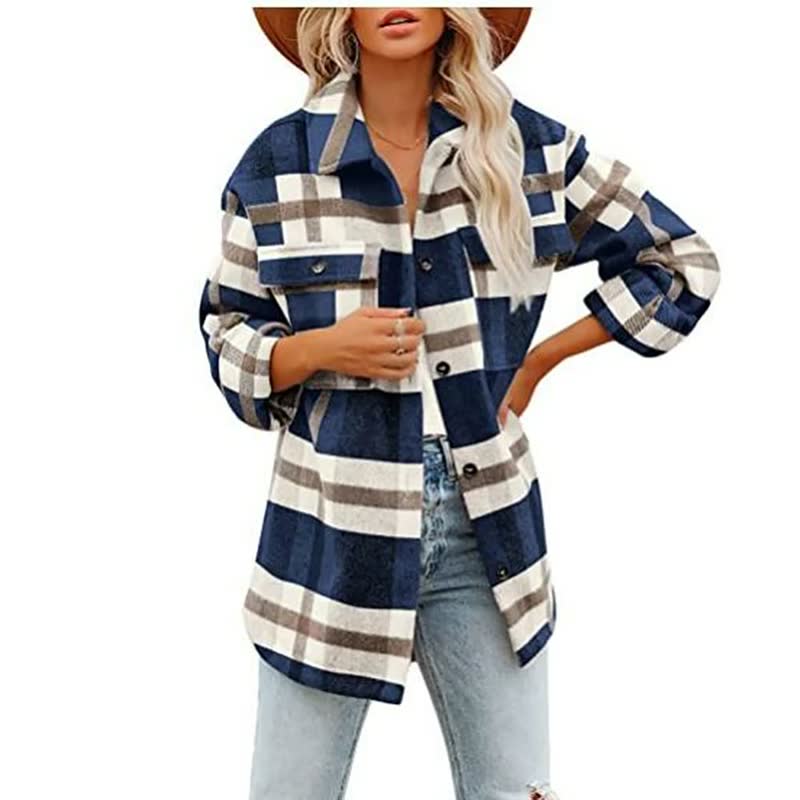 ComfyFlannel: Comfortabele En Unieke Blouse Voor Dames