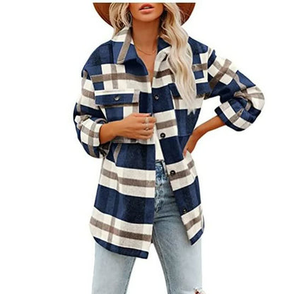 ComfyFlannel: Comfortabele En Unieke Blouse Voor Dames