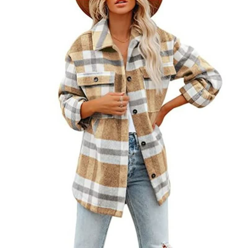 ComfyFlannel: Comfortabele En Unieke Blouse Voor Dames