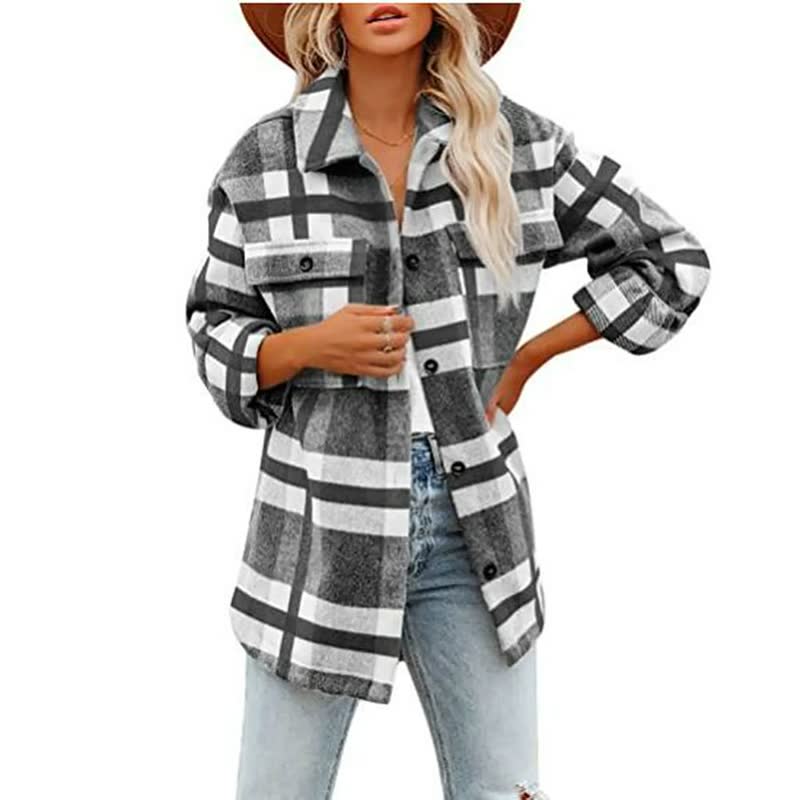 ComfyFlannel: Comfortabele En Unieke Blouse Voor Dames