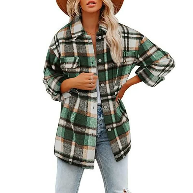 ComfyFlannel: Comfortabele En Unieke Blouse Voor Dames