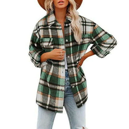 ComfyFlannel: Comfortabele En Unieke Blouse Voor Dames
