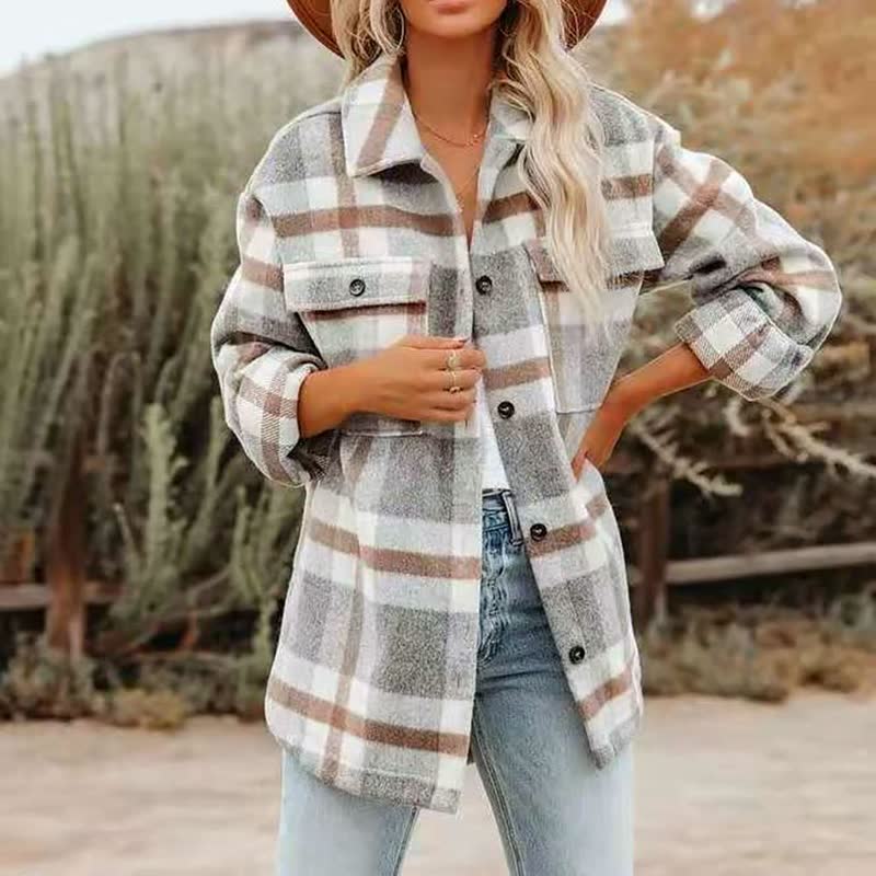 ComfyFlannel: Comfortabele En Unieke Blouse Voor Dames
