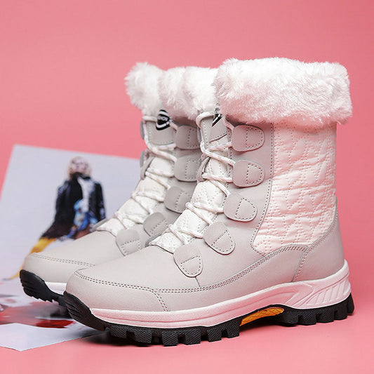 Warme, waterdichte, antislip snowboots voor dames