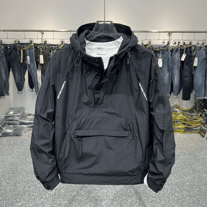 Jack | Praktisch Werkjack met Capuchon en Halve Rits