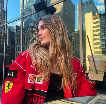Retro Racejack Unisex - Iconische Motorsport Jas