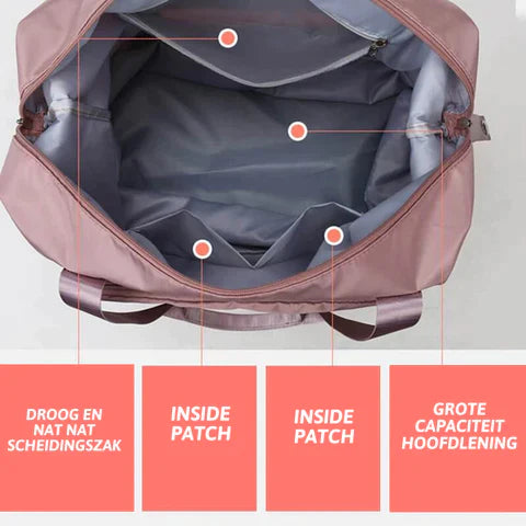 Travelbag™ | Gigantische capaciteit, klein verpakt! - campor.nl